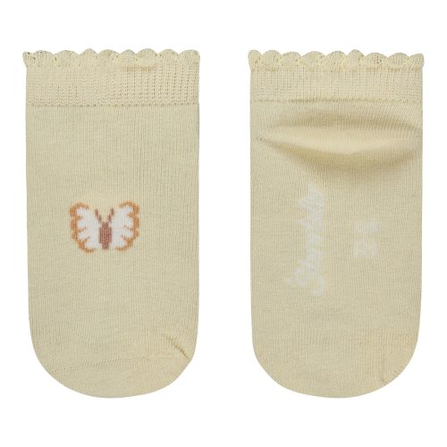 3er-Pack Sneakersocken Schmetterling