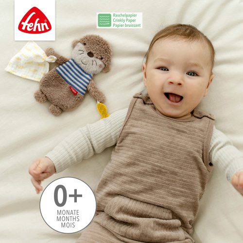 Fehn, Fehn Greifspielzeug »Otter Theo, Knister-Otter«