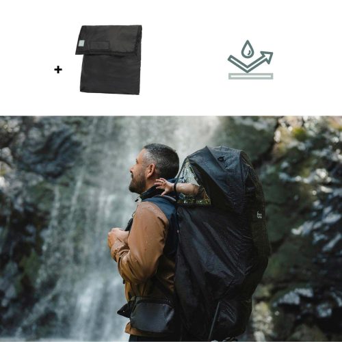 Rückentrage Moov & Hike inkl. Regenschutz