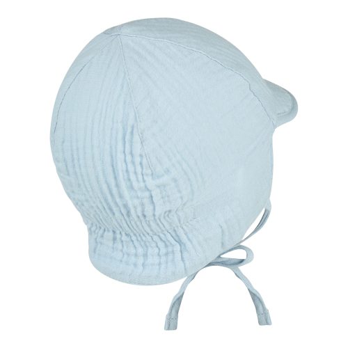 Musselin-Wendemütze mit Nacken- und UV-Schutz