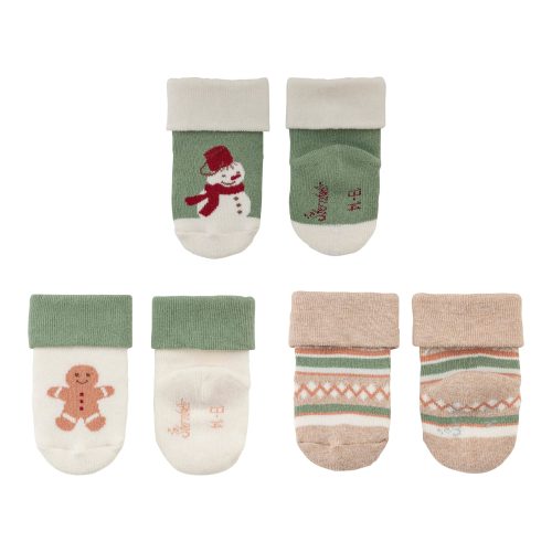 3er-Pack Socken Weihnachten
