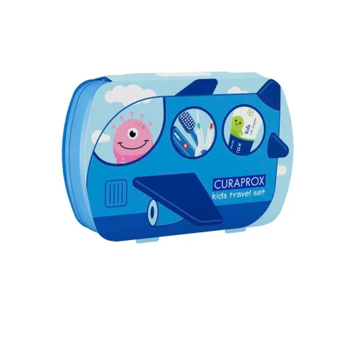 CURAPROX, CURAPROX - Kids Travel-Set blau, Set