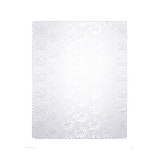 viva domo, Jacquard-Tischdecke "Jasmin", weiß