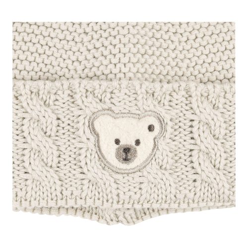 Strickmütze mit Ohren Bär