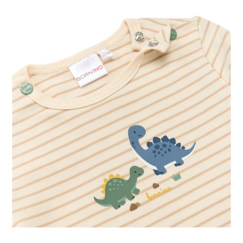 Shirt langarm Ringel Dinos