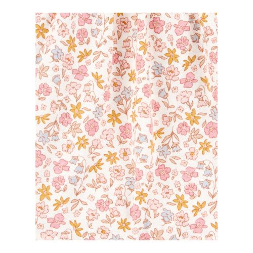 2-tlg. Set Bodykleid kurzarm und Jacke Blumen
