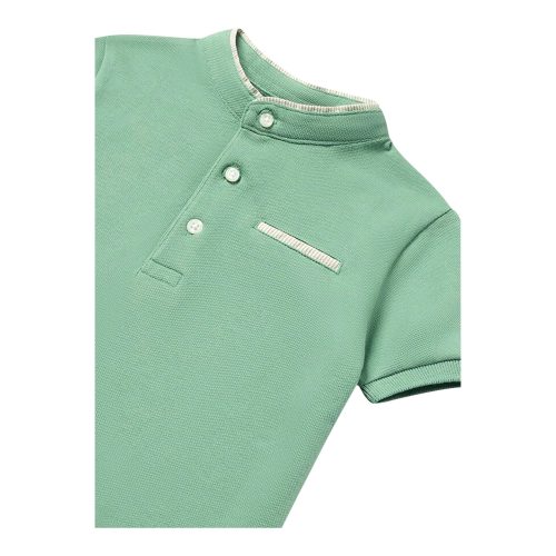 T-Shirt Stehkragen Piqué