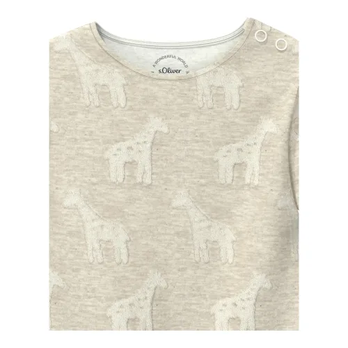 Shirt langarm Giraffen