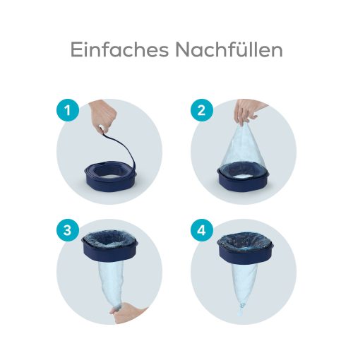 Nachfüllkassetten für Windeleimer Dress-Up, Dress-Up XL und Classic XL