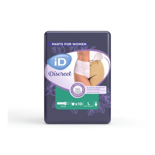 iD, Inkontinenz-Slip, super, Discreet Pants Women