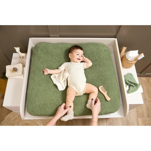 Wickelauflagenbezug Frottee 85x75 cm