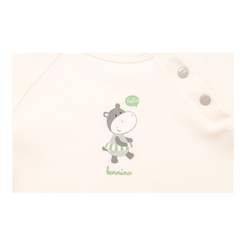 Raglanshirt langarm Hippo