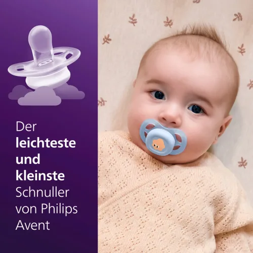 PHILIPS AVENT, Philips Avent Ultra Start Schnuller 0-6 Monate, Grün/Blau Design