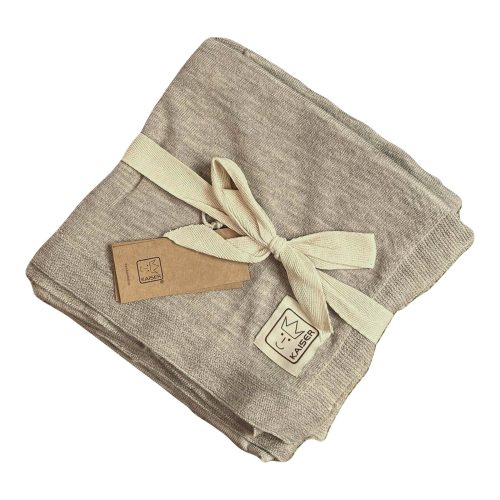 Babydecke Wool Plain aus Merino-Wolle 80x100 cm