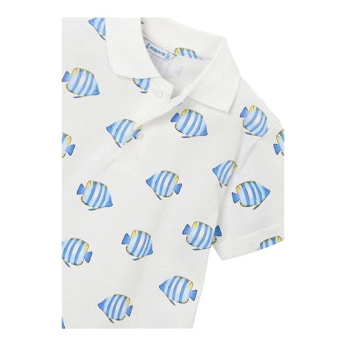 Polo-T-Shirt Fische