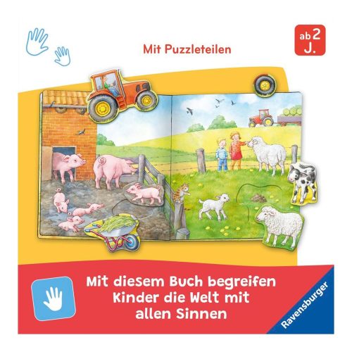 Mein großes Puzzle-Spielbuch Bauernhof