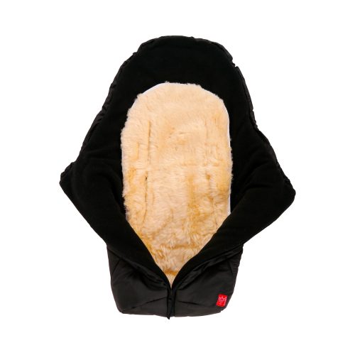 Universal Winter-Fußsack mit Lammfelleinlage Little Sheepy für Babyschale, Tragewanne