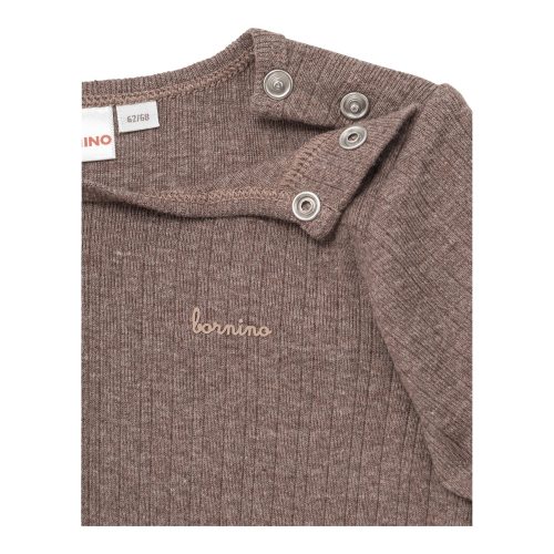 Shirt langarm Rippqualität