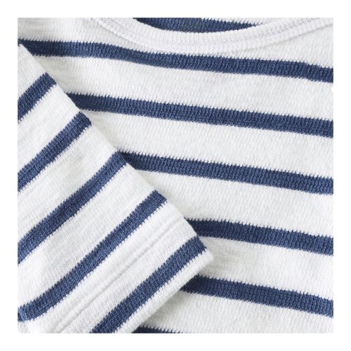 Shirt langarm Struktur Ringel