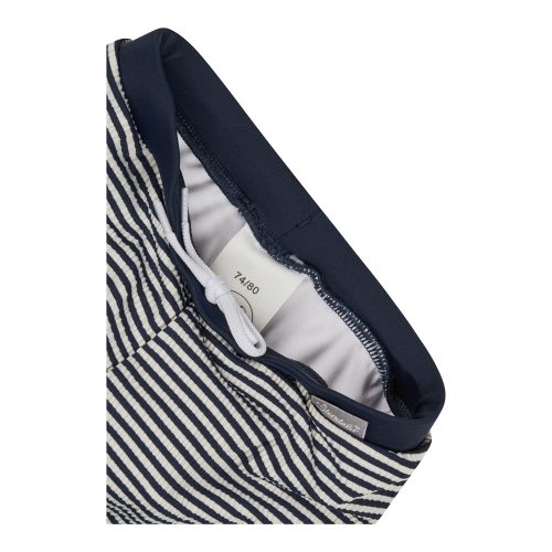Badeshorts mit Windeleinsatz und UV-Schutz Ringel Hai