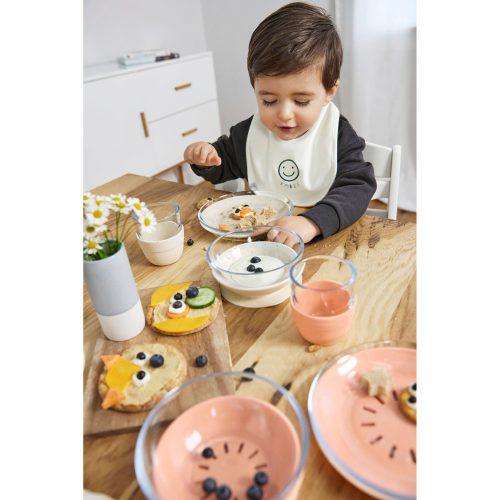 LÄSSIG Lätzchen 5er Pack Tiny Smile
