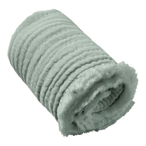 Babydecke Musselin Fransen 80x80cm