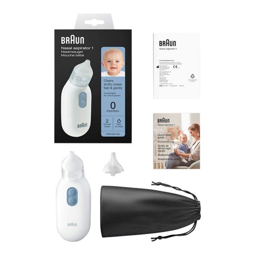 Braun, Braun Nasensauger "1 - BNA100EU" Elektrischer Nasensauger für alle Altersgruppen 0+
