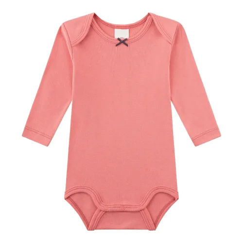 Sanetta 2er-Pack Bodys langarm Mäuse Einhörner rosa