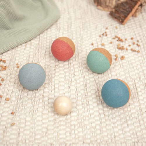 Boccia Set Kork