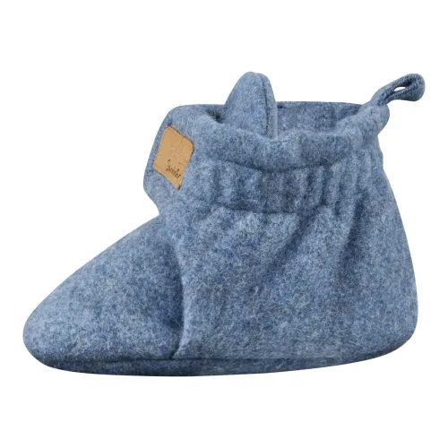 Baumwollfleece-Schuhe mit Klettverschluss
