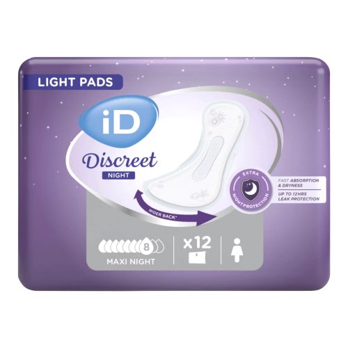 iD, Einlagen, Discreet Light "Maxi Night", 12 Stück