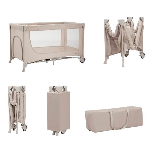 Kinderkraft Reisebett 2in1 JOY 2 beige