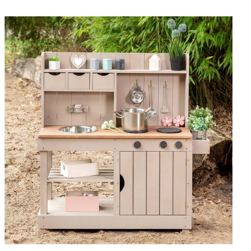 MUDDY BUDDY®, MUDDY BUDDY® Spielküche »Matschküche Explorer«, BxLxH: 40x102x105 cm