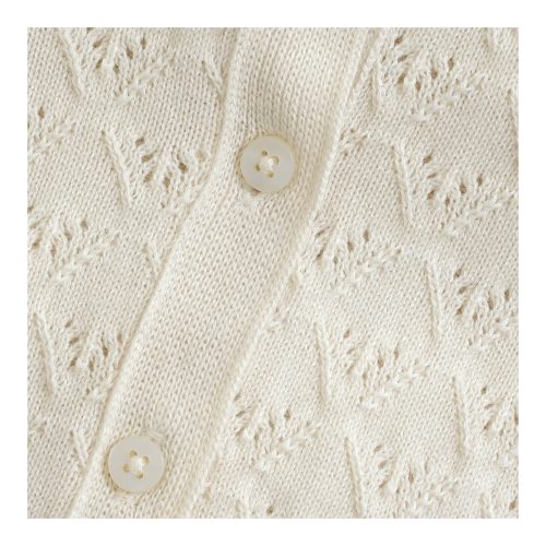 Ajour-Strickjacke