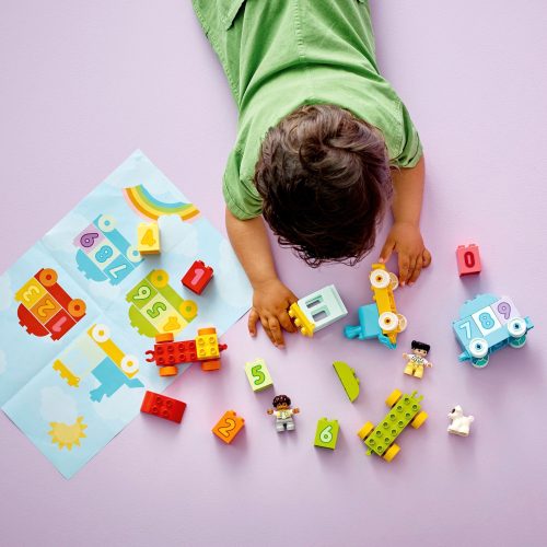 LEGO, 10954 DUPLO Zahlenzug - Zählen lernen, Konstruktionsspielzeug