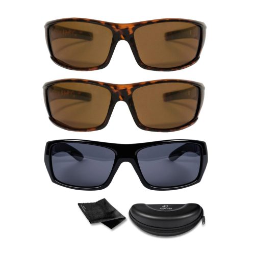 undefined, Polarisierte Sonnenbrille HD Polar View, 3 Stück