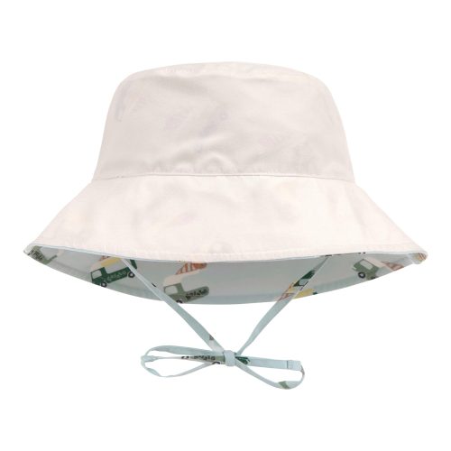 Wende-Sonnenhut mit UV-Schutz Eiswagen