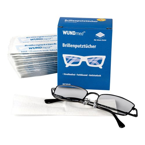 WUNDMED, Brillen-Putztücher, 30 Stück von WUNDmed®