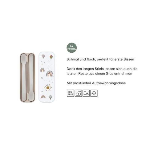 Mepal X Little Dutch 2er-Pack Fütterlöffel