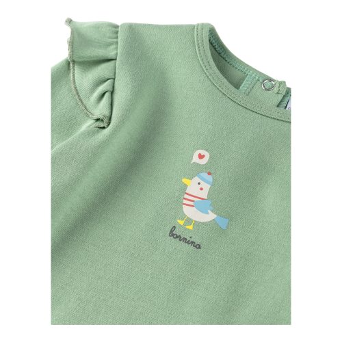 Shirt langarm Möwe Rüschen