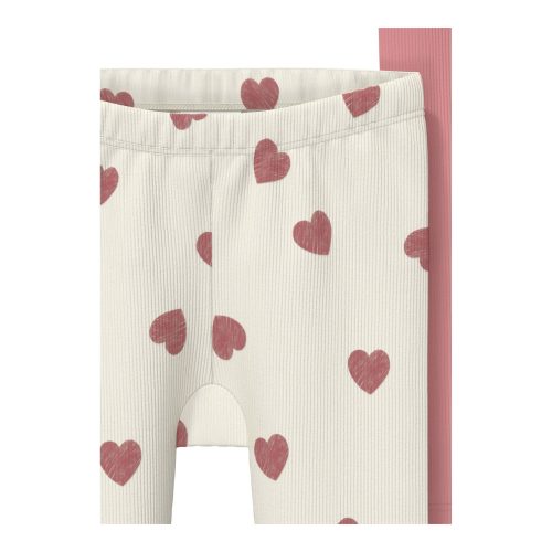 2er-Pack Leggings Herzen
