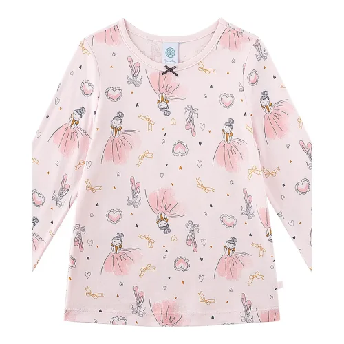 Sanetta Schlafanzug lang Ballerinas rosa
