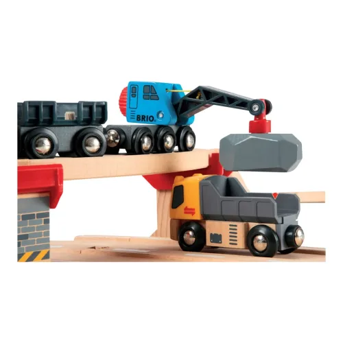 undefined, BRIO Strassen & Schienen Steinverlade Set