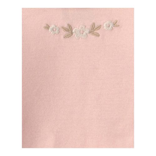 3-tlg. Set Body kurzarm, Body langarm und Leggings Blumen Rüschen