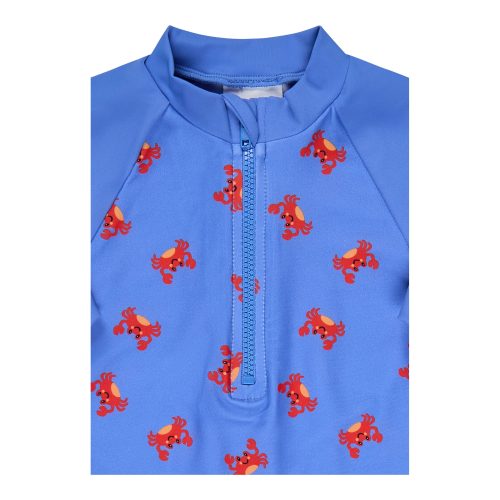 Badeshirt langarm mit UV-Schutz Krabben