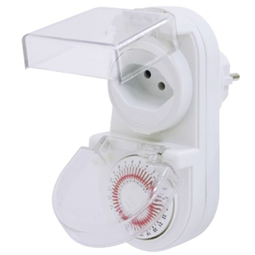 STEFFEN, Steffen Timer Mechanisch - (Weiss/Rot)