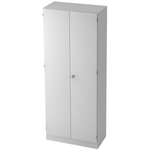 Hammerbacher, Hammerbacher Flügeltürenschrank Future Lichtgrau 800 x 420 x 2.004 mm