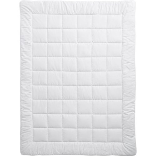Billerbeck Schurwollduvet Meisterklasse Uno Weiss Baumwolle 160 cm 210 cm Schurwolle - Schurwollduvet