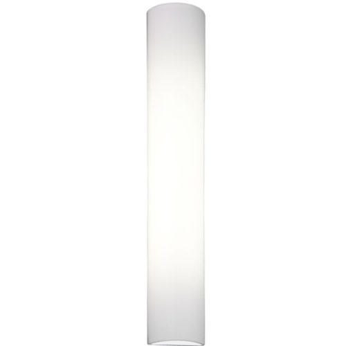 Designer-Wandlampe Bankamp Piave weiss H 54 cm - Farbe: Opal weiss satiniert - LED - Lichtfarbe: Warmweiss - Material: Glas - Designer-Wandlampe- LED