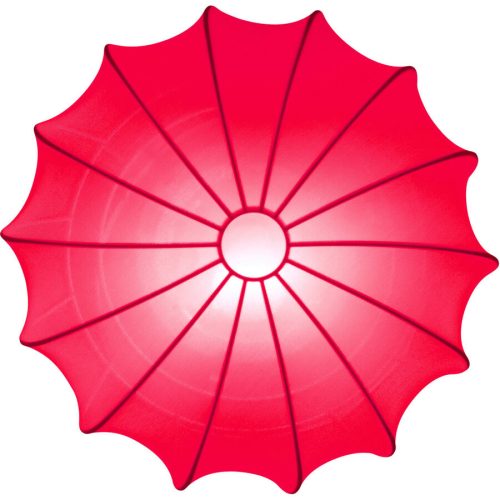 Axo Light Deckenlampe Muse Rot Stoff 40 cm 14 cm - Farbe: fuchsia - Deckenlampe